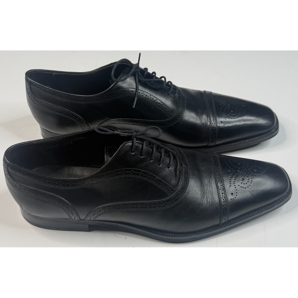 To Boot Company 2848 Adam Derrick Made In Italy Black Oxfords Size 11.5